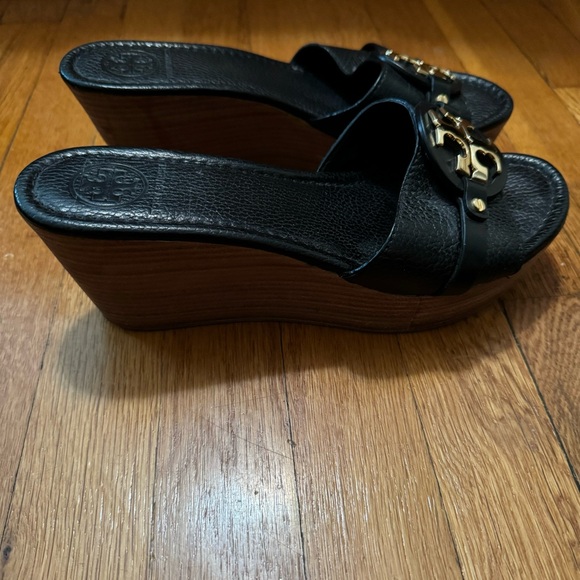 Tory Burch Patti Wedge Sandals - Picture 2 of 10